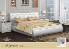 Кровать Флоренция 1400 (серия Норма) + основание + опоры в Режи - rezh.ok-mebel.com | фото 1