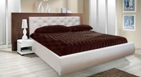 Кровать Интерьерная 1800 с ПМ (ткань 3 кат) в Режи - rezh.ok-mebel.com | фото