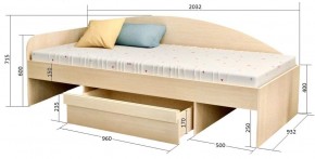 Кровать Изгиб в Режи - rezh.ok-mebel.com | фото 2