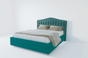 Кровать Калининград с ПМ 1800 (велюр бирюзовый) в Режи - rezh.ok-mebel.com | фото 2