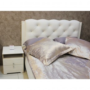 Кровать Капелла №14М (туя светлая, Ховер 003) + основание в Режи - rezh.ok-mebel.com | фото 3