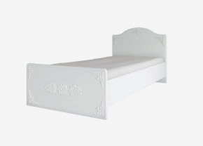 KI-KI КРД900.1 Кровать 900 (белый/белое дерево) в Режи - rezh.ok-mebel.com | фото 4
