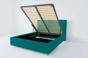 Кровать Корсика с ПМ 800 (велюр бирюзовый) в Режи - rezh.ok-mebel.com | фото