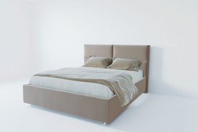 Кровать Корсика с ПМ 800 (велюр светло-серый) в Режи - rezh.ok-mebel.com | фото 2