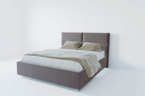 Кровать Корсика с ПМ 800 (велюр темно-серый) в Режи - rezh.ok-mebel.com | фото 2