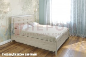 Кровать КР-1033 с мягким изголовьем в Режи - rezh.ok-mebel.com | фото