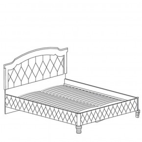 Кровать с обивкой №490 Марлен (1800) Кремовый белый в Режи - rezh.ok-mebel.com | фото 2
