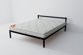 Кровать Мета с матрасом 800 (черный) в Режи - rezh.ok-mebel.com | фото