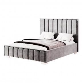 Кровать Мирабель КР-16 1600 под подъемный механизм ГРАФИТ в Режи - rezh.ok-mebel.com | фото