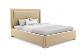 Кровать Морена интерьерная +основание (140х200) 1 кат. ткани в Режи - rezh.ok-mebel.com | фото