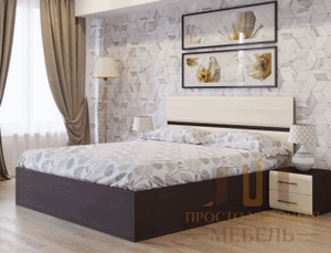 Кровать 1800 МС№1 в Режи - rezh.ok-mebel.com | фото 1
