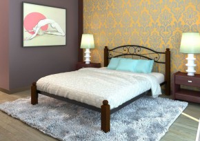 Кровать Надежда Lux 1200*1900 (МилСон) в Режи - rezh.ok-mebel.com | фото