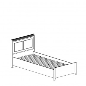 Кровать одинарная №249 Белла в Режи - rezh.ok-mebel.com | фото 2
