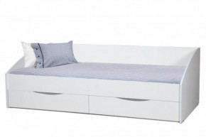 Кровать одинарная "Фея - 3" симметричная New (2000Х900) белая в Режи - rezh.ok-mebel.com | фото
