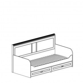 Кровать односпальная с ящиками №250 Белла в Режи - rezh.ok-mebel.com | фото 2