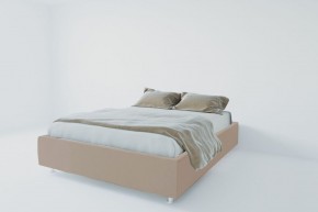 Кровать Подиум с ПМ 1200 (велюр серый) в Режи - rezh.ok-mebel.com | фото 1