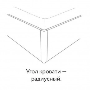 Кровать "Сандра" БЕЗ основания 1600х2000 в Режи - rezh.ok-mebel.com | фото 3
