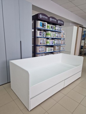 Кровать с 2 ящиками "Бьянко" 800х2000 в Режи - rezh.ok-mebel.com | фото 2