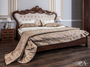 Кровать с мягким изголовьем Афина 1600 (караваджо) в Режи - rezh.ok-mebel.com | фото