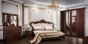 Кровать с мягким изголовьем Афина 1600 (караваджо) в Режи - rezh.ok-mebel.com | фото 5