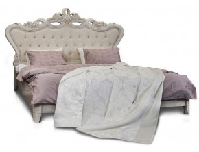 Кровать с мягким изголовьем Афина 1600 (крем корень) в Режи - rezh.ok-mebel.com | фото
