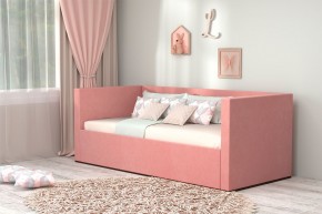 Кровать с ПМ (арт.030) (с/м 900*2000мм) (б/матр), ткань розовая в Режи - rezh.ok-mebel.com | фото