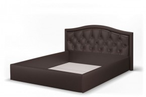 Кровать Стелла 1200 + Основание (Лесмо brown) коричневый в Режи - rezh.ok-mebel.com | фото 2
