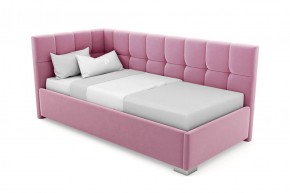 Кровать угловая Мия интерьерная +основание (80х200) в Режи - rezh.ok-mebel.com | фото 6