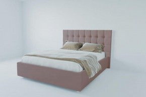 Кровать Венеция без основания 1800 (велюр темно-серый) в Режи - rezh.ok-mebel.com | фото