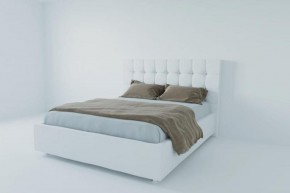 Кровать Венеция без основания 800 (экокожа белая) в Режи - rezh.ok-mebel.com | фото