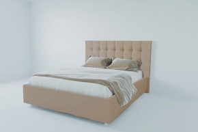 Кровать Венеция без основания 800 (велюр светло-серый) в Режи - rezh.ok-mebel.com | фото