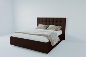 Кровать Венеция без основания 900 (экокожа коричневая) в Режи - rezh.ok-mebel.com | фото