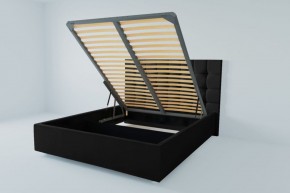 Кровать Венеция с ПМ 1800 (экокожа кольт ч) в Режи - rezh.ok-mebel.com | фото