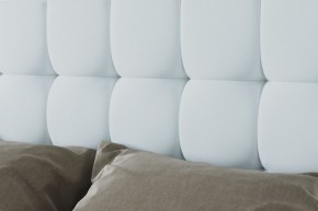 Кровать Венеция с ПМ 900 (экокожа белая) в Режи - rezh.ok-mebel.com | фото 3