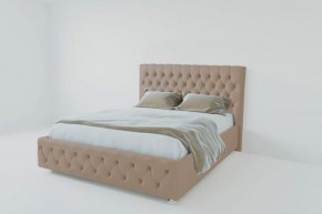 Кровать Версаль 1800 без основания (велюр серый) в Режи - rezh.ok-mebel.com | фото