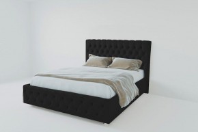 Кровать Версаль с ПМ 1200  (экокожа кольт ч) в Режи - rezh.ok-mebel.com | фото