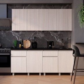 Кухня Тренд 1.0 м (Ясень белый) в Режи - rezh.ok-mebel.com | фото 4