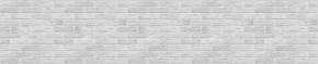 Кухонный фартук 610х3000х1,5 (композит) КМ Кирпич серый в Режи - rezh.ok-mebel.com | фото