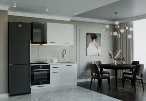 Кухонный гарнитур Белый Глянец 1600 (Стол. 26мм) в Режи - rezh.ok-mebel.com | фото