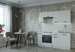 Кухонный гарнитур Белый Глянец 1800 (Стол. 26мм) в Режи - rezh.ok-mebel.com | фото