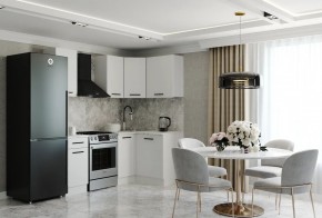 Кухонный гарнитур Белый Глянец 2000*1200 (Стол. 26мм) в Режи - rezh.ok-mebel.com | фото