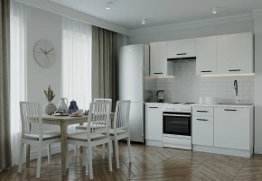 Кухонный гарнитур Белый Глянец 2000 (Стол. 38мм) в Режи - rezh.ok-mebel.com | фото