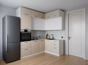 Кухонный гарнитур Демо 2200*1700 (Стол. 38мм) в Режи - rezh.ok-mebel.com | фото