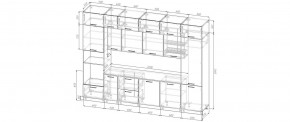 Кухонный гарнитур Демо 3400 (Стол. 38мм) в Режи - rezh.ok-mebel.com | фото 2