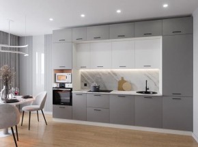 Кухонный гарнитур Элеганция  3400 (Стол. 38мм) в Режи - rezh.ok-mebel.com | фото
