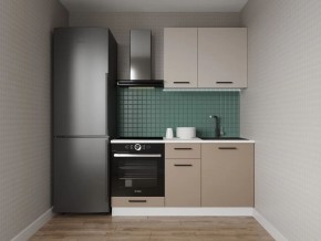 Кухонный гарнитур Каппучино 1600 (Стол. 38мм) в Режи - rezh.ok-mebel.com | фото