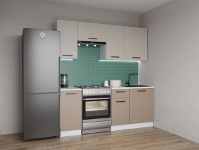 Кухонный гарнитур Каппучино  2000 (Стол. 26мм) в Режи - rezh.ok-mebel.com | фото