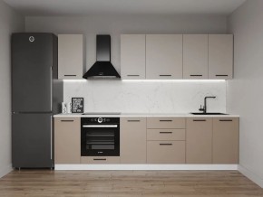 Кухонный гарнитур Каппучино 2800 (Стол. 38мм) в Режи - rezh.ok-mebel.com | фото