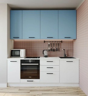 Кухонный гарнитур Капри 2200 h950 (Стол. 26мм) в Режи - rezh.ok-mebel.com | фото