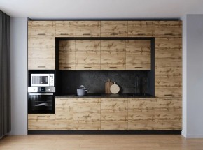 Кухонный гарнитур Крафт 3400 (Стол. 26мм) в Режи - rezh.ok-mebel.com | фото